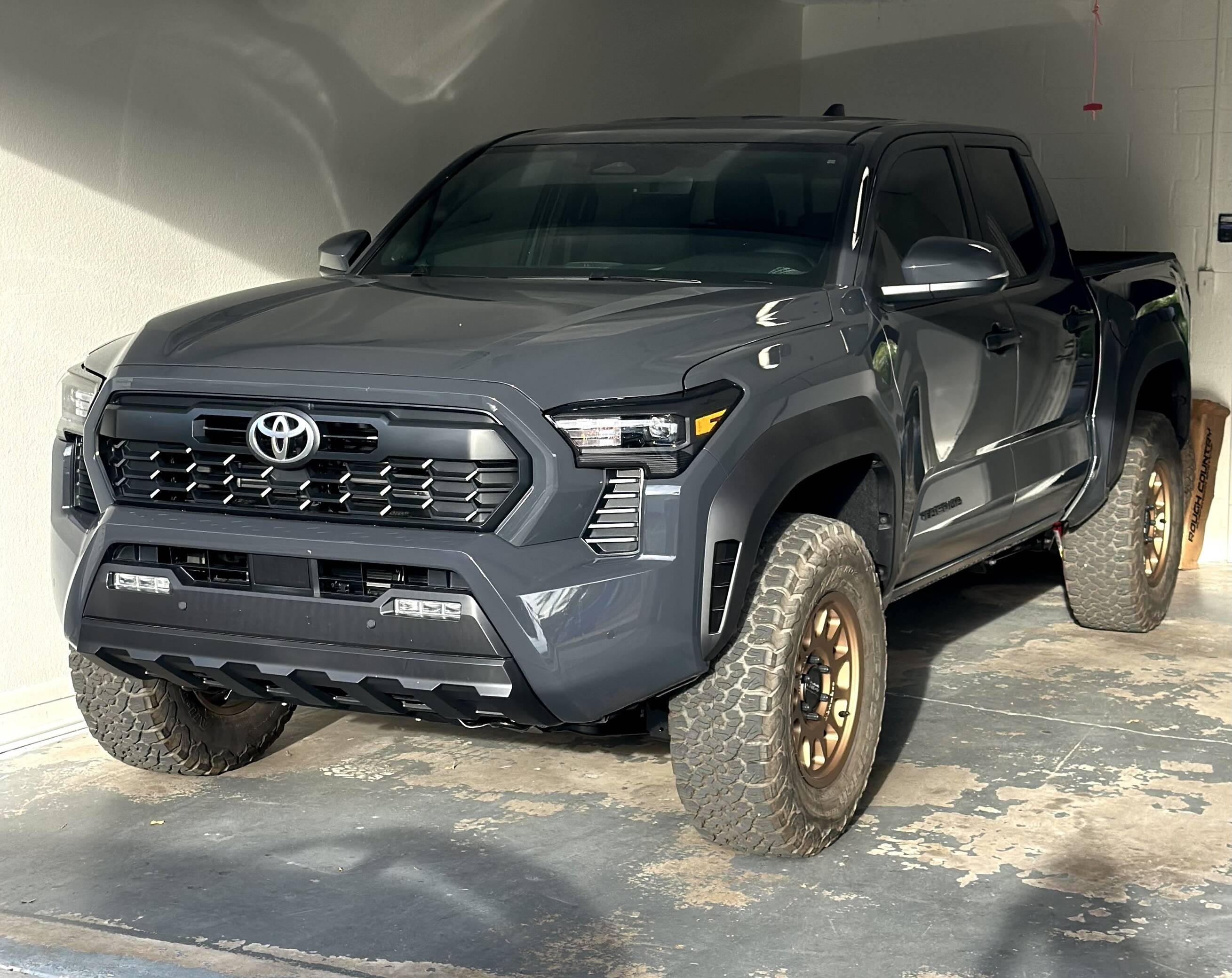 2024 Tacoma 4th Gen 2024+ Tacoma Aftermarket Wheels & Tires Pictures / Specs Compilation - Add Yours -35-offset-on-factory-suspension-2024-tacoma-t-