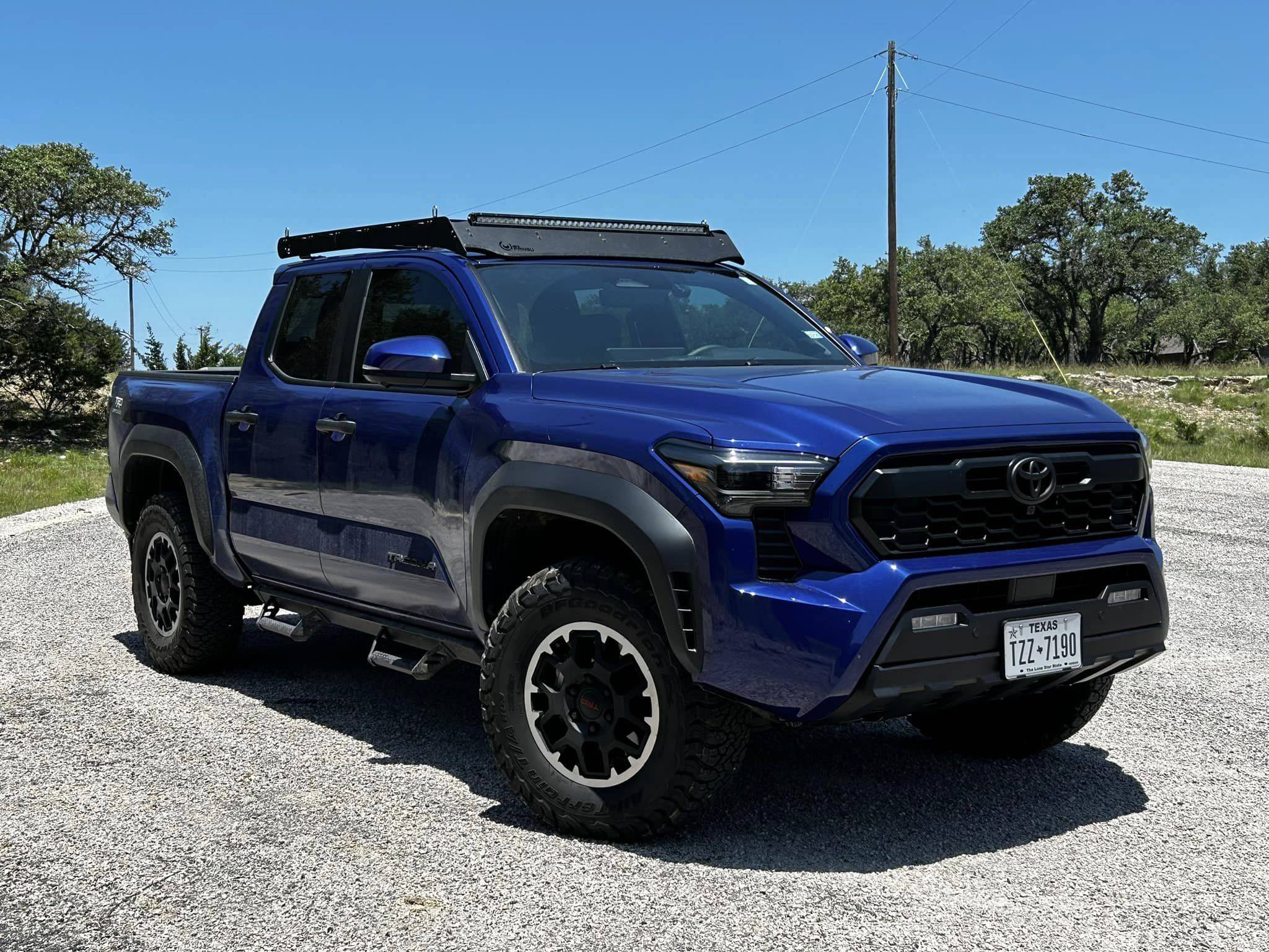 2024 Tacoma Prinsu Classic Roof Rack Installed on BCM OR 441587786_10160956733760862_1272175544196463943_n