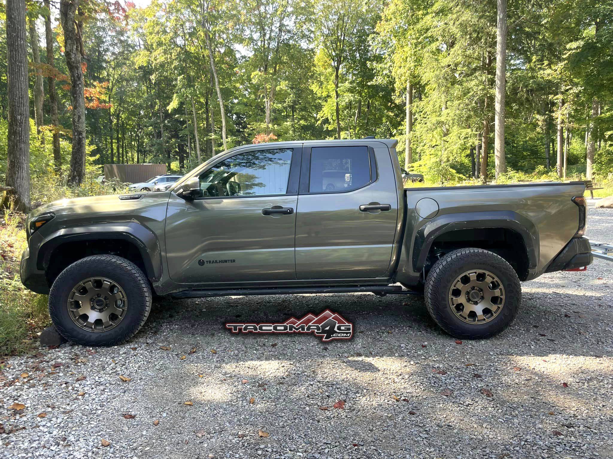 2024 Tacoma 2024 Tacoma TRAILHUNTER - Specs, Price (TBA) Features, Photos & Videos 5 foot Short Bed 2024 Toyota Tacoma Trail hunter Bronze Oxide 2