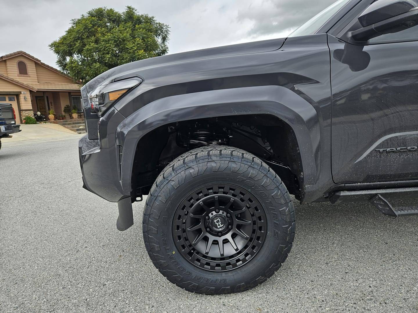 2024 Tacoma 4th Gen 2024+ Tacoma Aftermarket Wheels & Tires Pictures / Specs Compilation - Add Yours 6-ft longbed 2024 Tacoma TRD Sport on 18_ Black Rhino Wheels + 305_60R18 TOYO A_T III Tires 