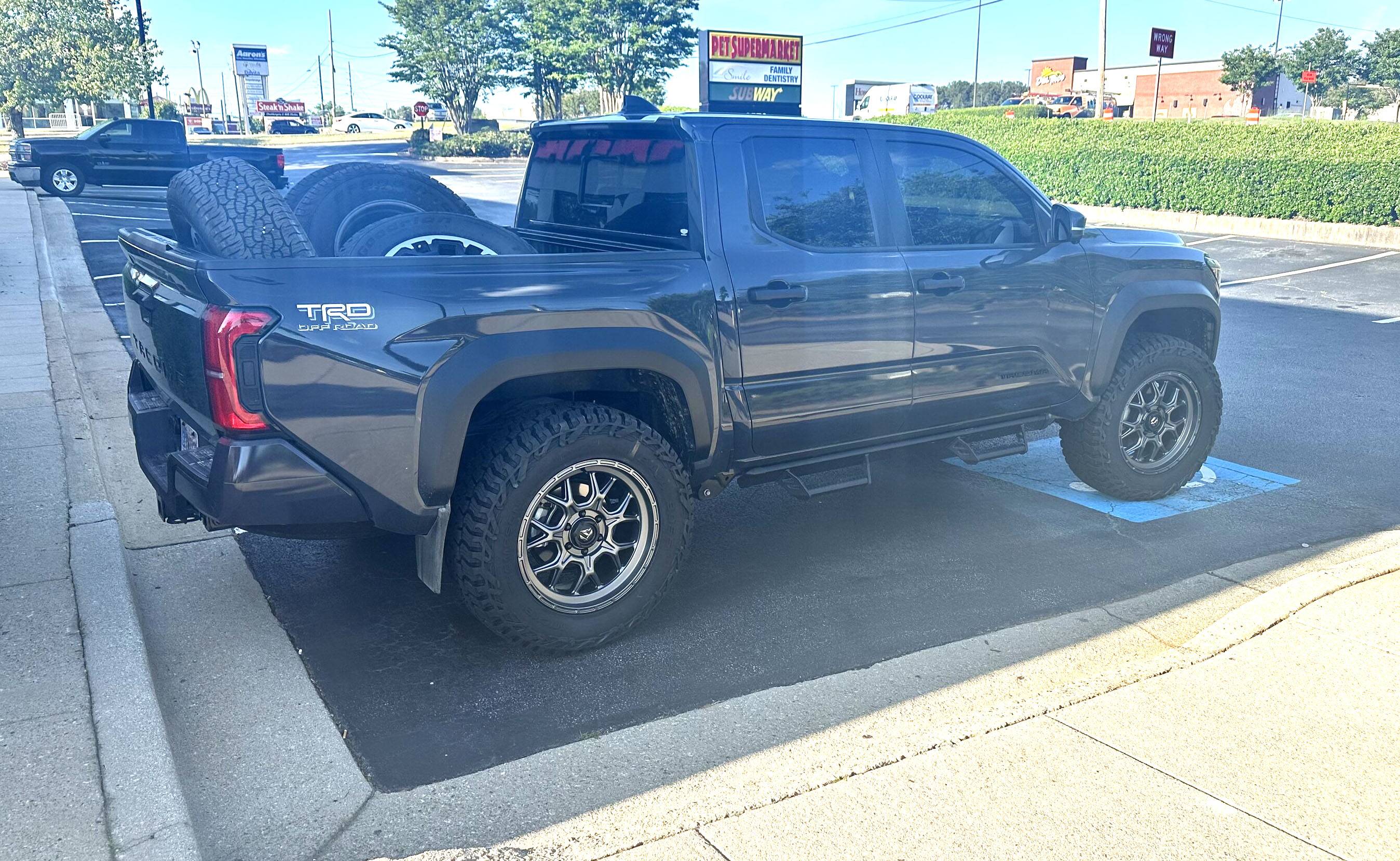 2024 Tacoma 4th Gen 2024+ Tacoma Aftermarket Wheels & Tires Pictures / Specs Compilation - Add Yours 9D-fuel-tech-anthracite-25-offset-westcott-2-5-