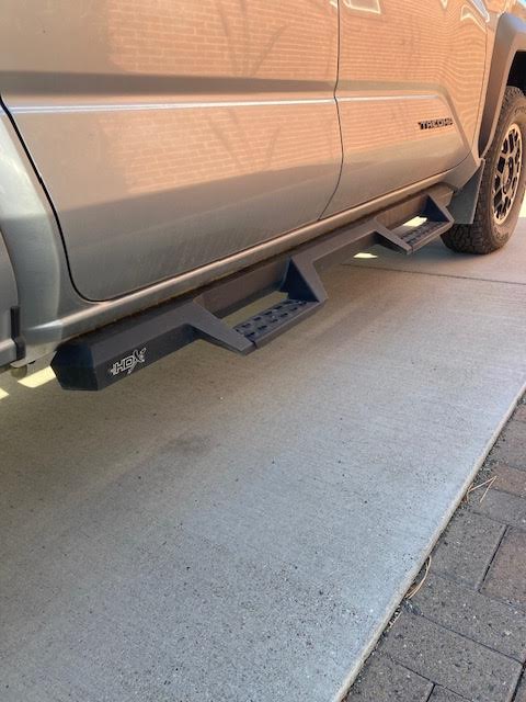 2024 Tacoma Need Help - Long Bed Running Boards A