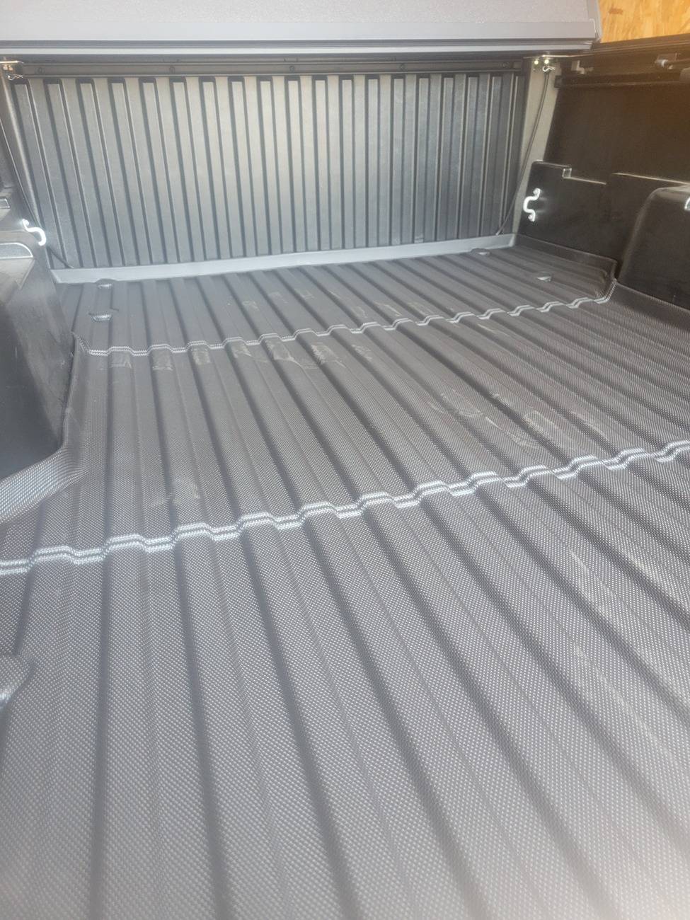 2024 Tacoma TripleALiners Bed Mat Installed in 6 Foot Bed Bed 2