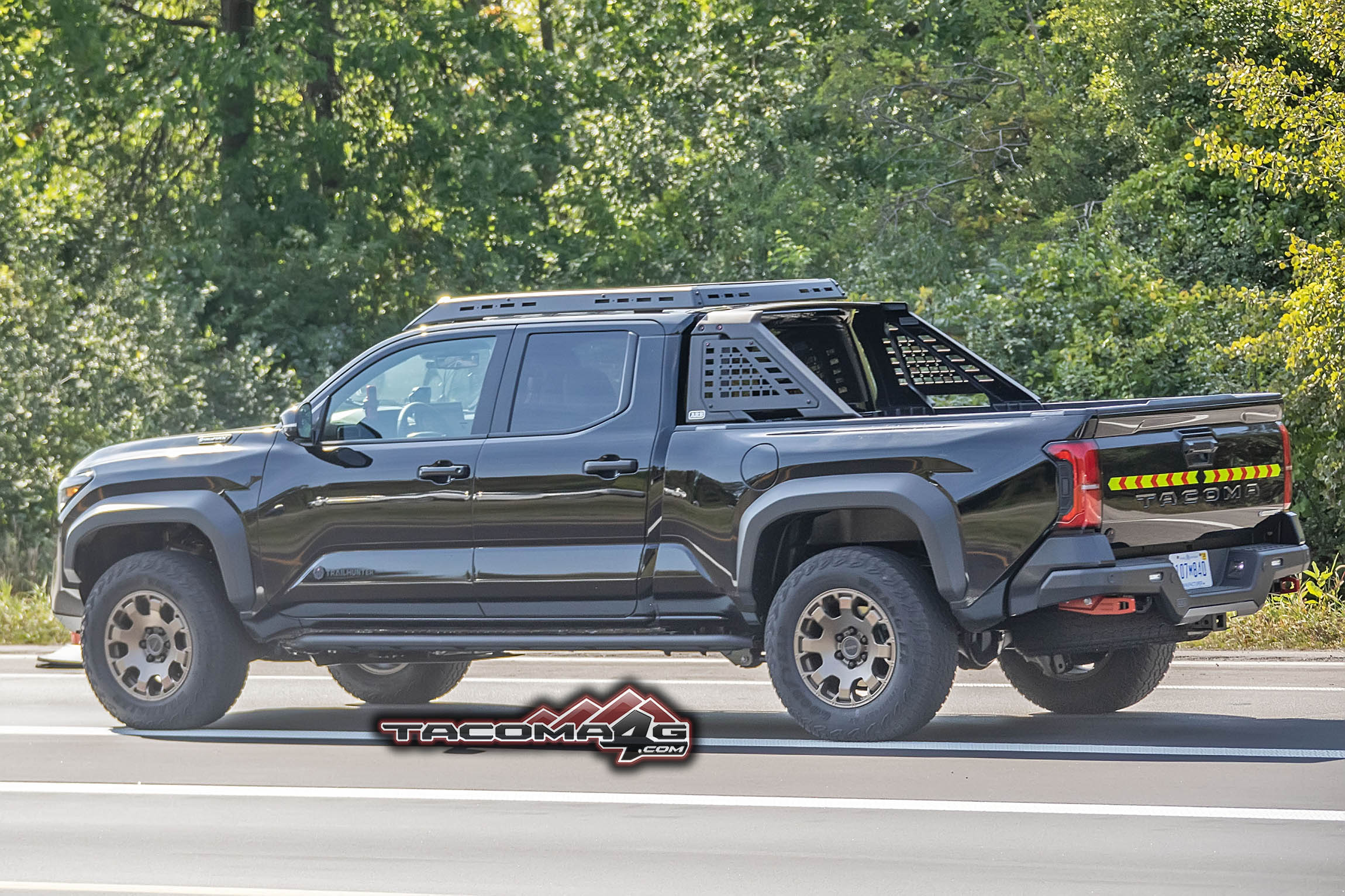 2024 Tacoma BLACK 2024 Tacoma Trailhunter First Photos Black 2024 Tacoma Trailhunter Photos 1