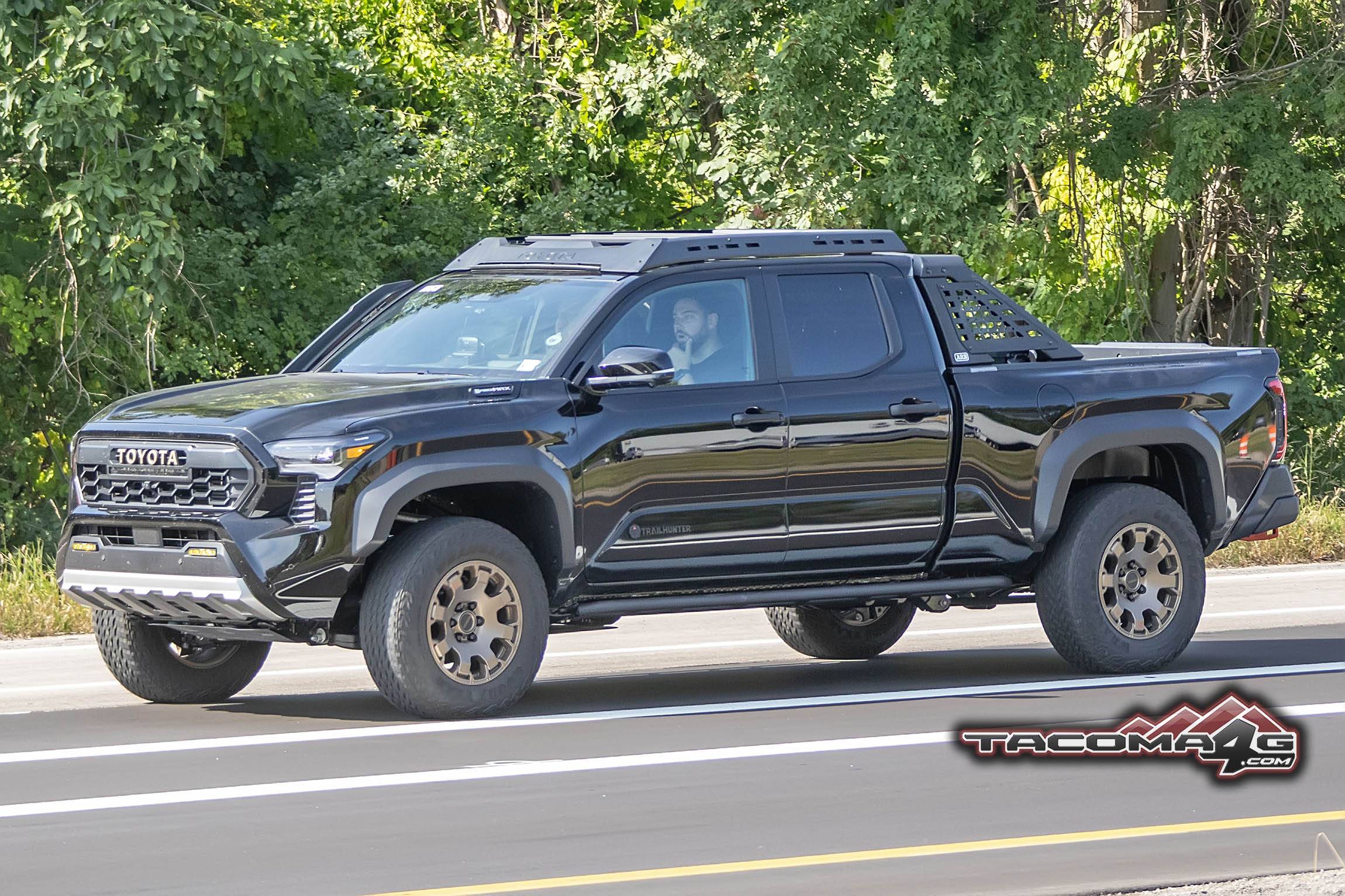 2024 Tacoma 2024 Tacoma TRAILHUNTER - Specs, Price (TBA) Features, Photos & Videos Black 2024 Tacoma Trailhunter Photos 6