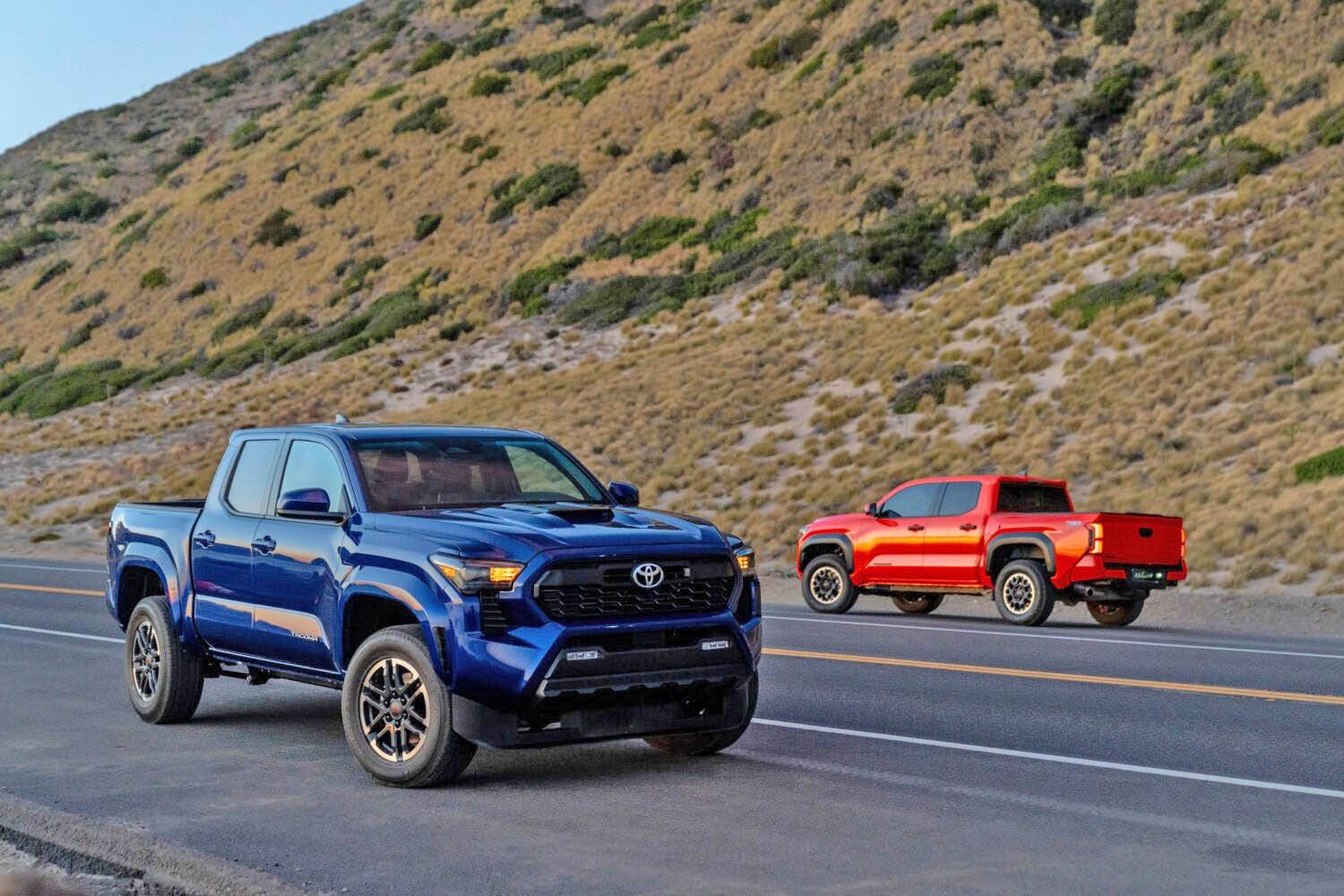 2024 Tacoma BLUE CRUSH 2024 Tacoma Thread (4th Gen) Blue Crush Metallic 2024 Tacoma TRD Sport 6