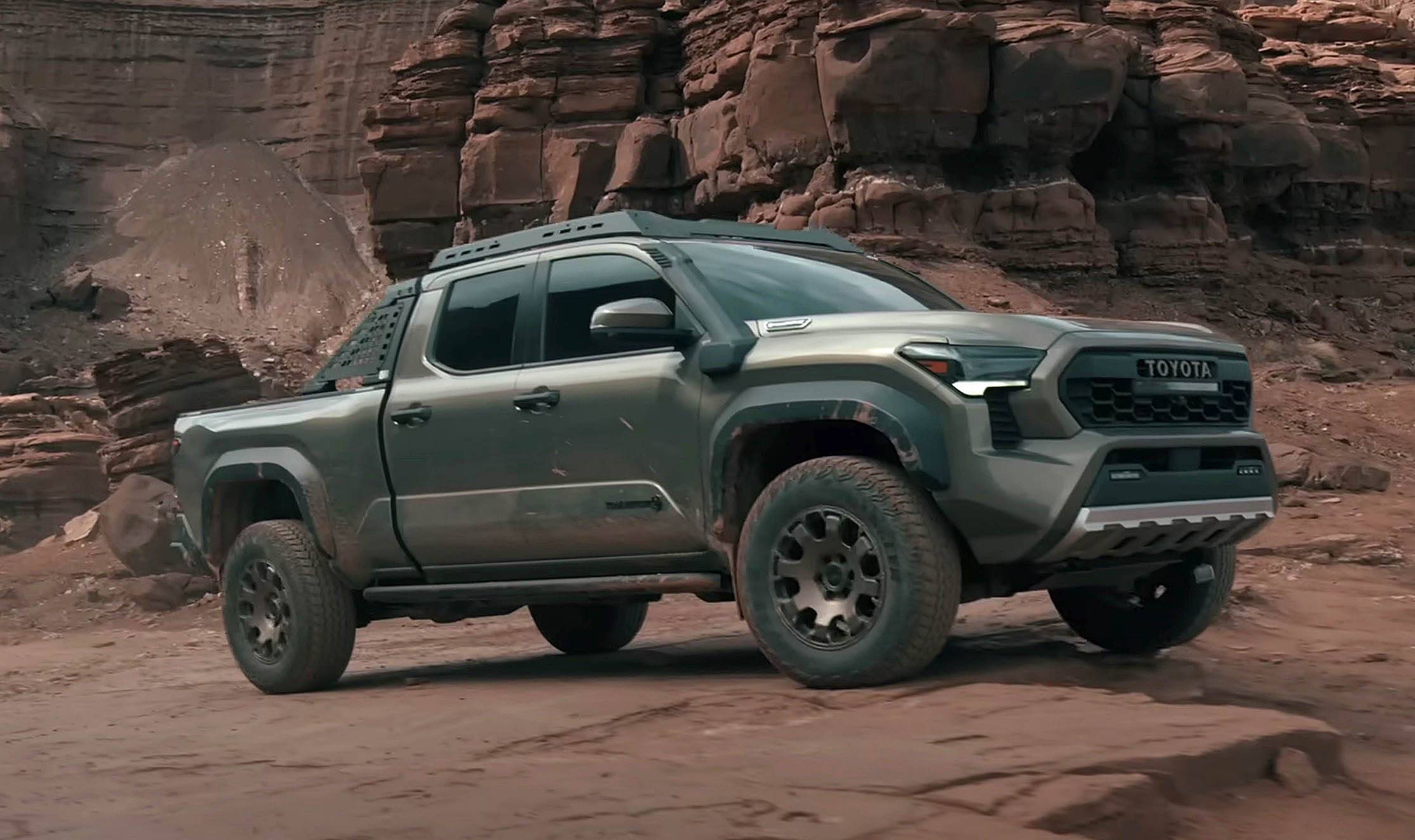 2024 Tacoma 2024 Tacoma TRAILHUNTER - Specs, Price (TBA) Features, Photos & Videos Bronze Oxide 2024 Tacoma Trailhunter 2