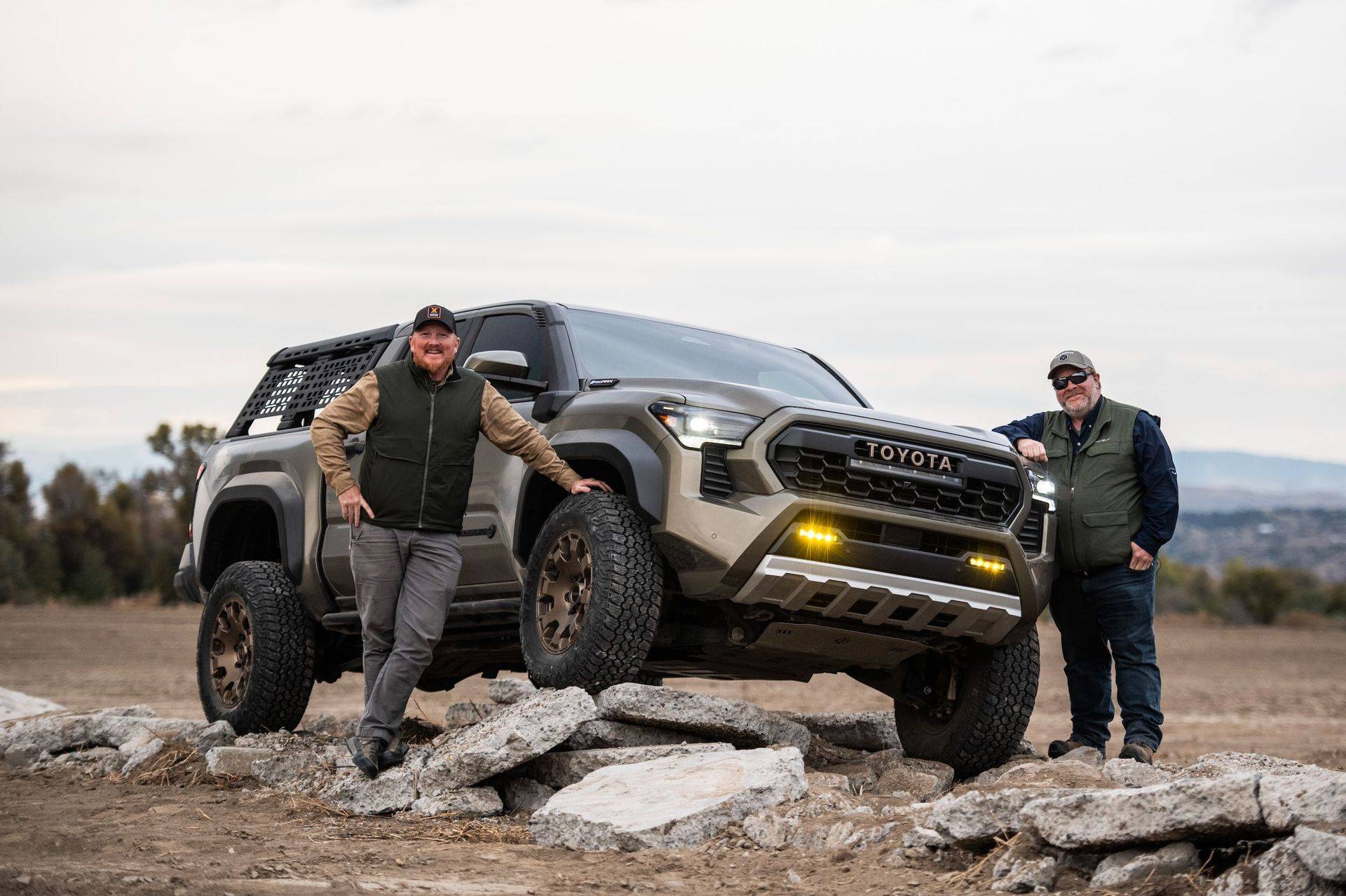 2024 Tacoma XOVERLAND's Tacoma Trailhunter Special Series Starting Feb 19 Bronze Oxide Trailhunter 2024 Tacoma action shots 7