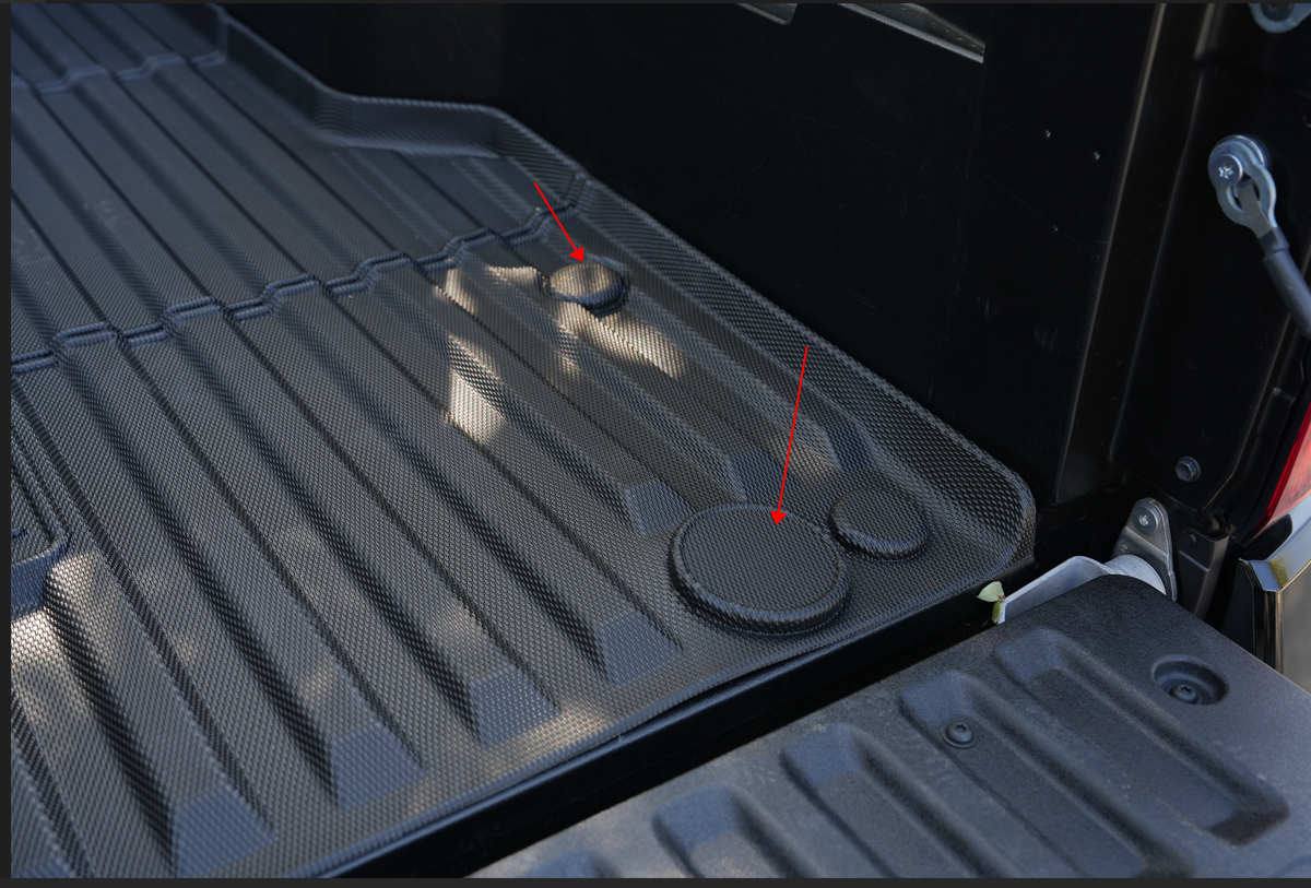 Anti-slip Button for 2024 Tacoma Bed Liners