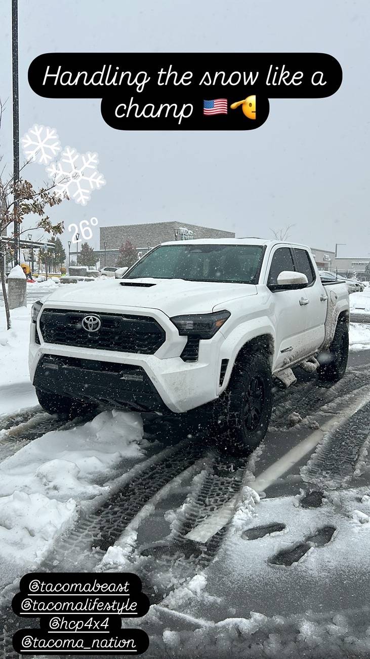 2024 Tacoma Snowstorm in Colorado. 2024 Tacoma TRD Sport handling snow like a champ CB901C4E-487E-4523-8E41-29E3621CB120