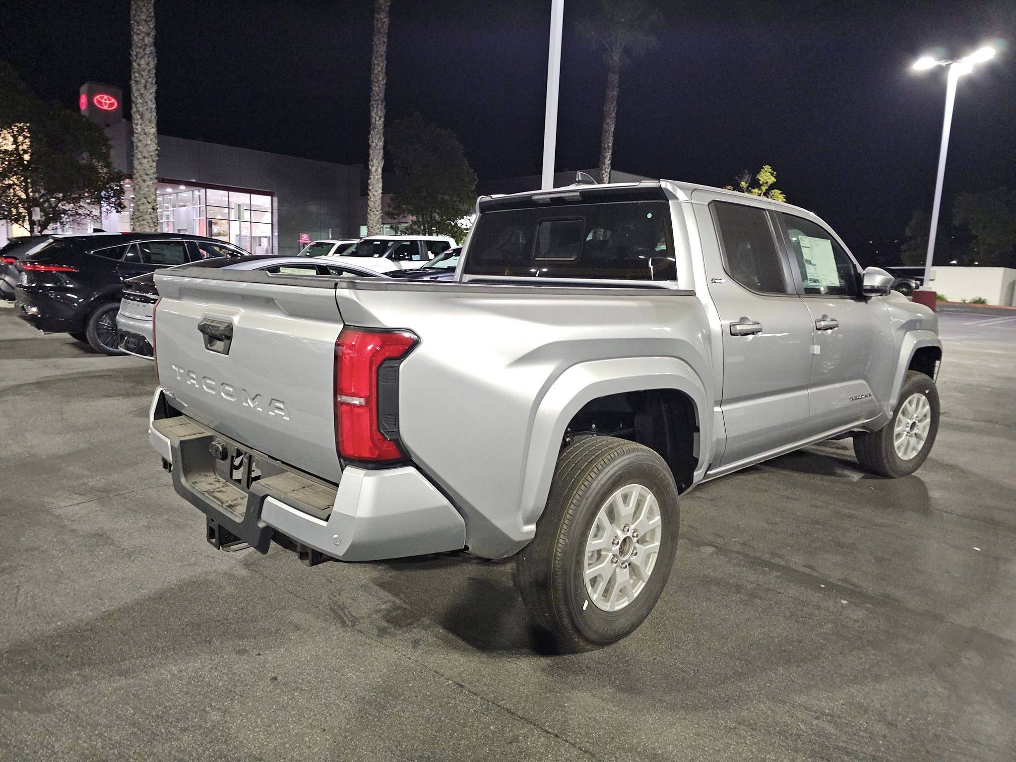 2024 Tacoma CELESTIAL SILVER METALLIC 2024 Tacoma Thread (4th Gen) Celestial Silver 2024 Tacoma SR5 4X4 at Toyota Chula Vista, CA 2