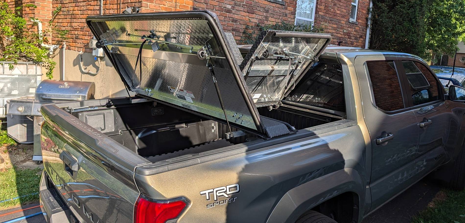 2024 Tacoma Truck bed cargo storage box options (Rough Country? Other brands?) Diamondback 270 open