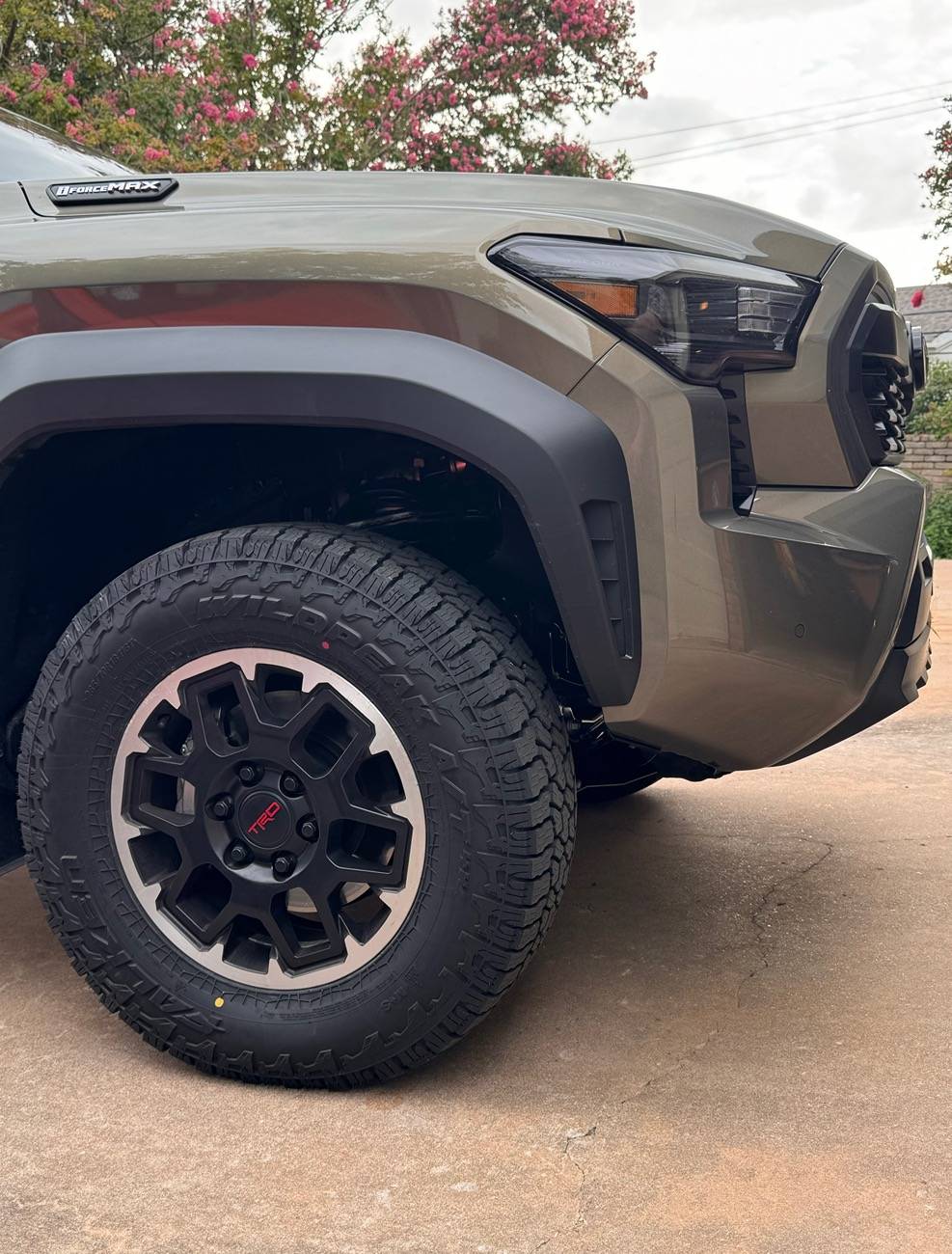 2024 Tacoma Amazing what a tint, tires, and chin tuck will do to these trucks (265/70 R18 Falken Wildpeak A/T4 installed) FullSizeRender