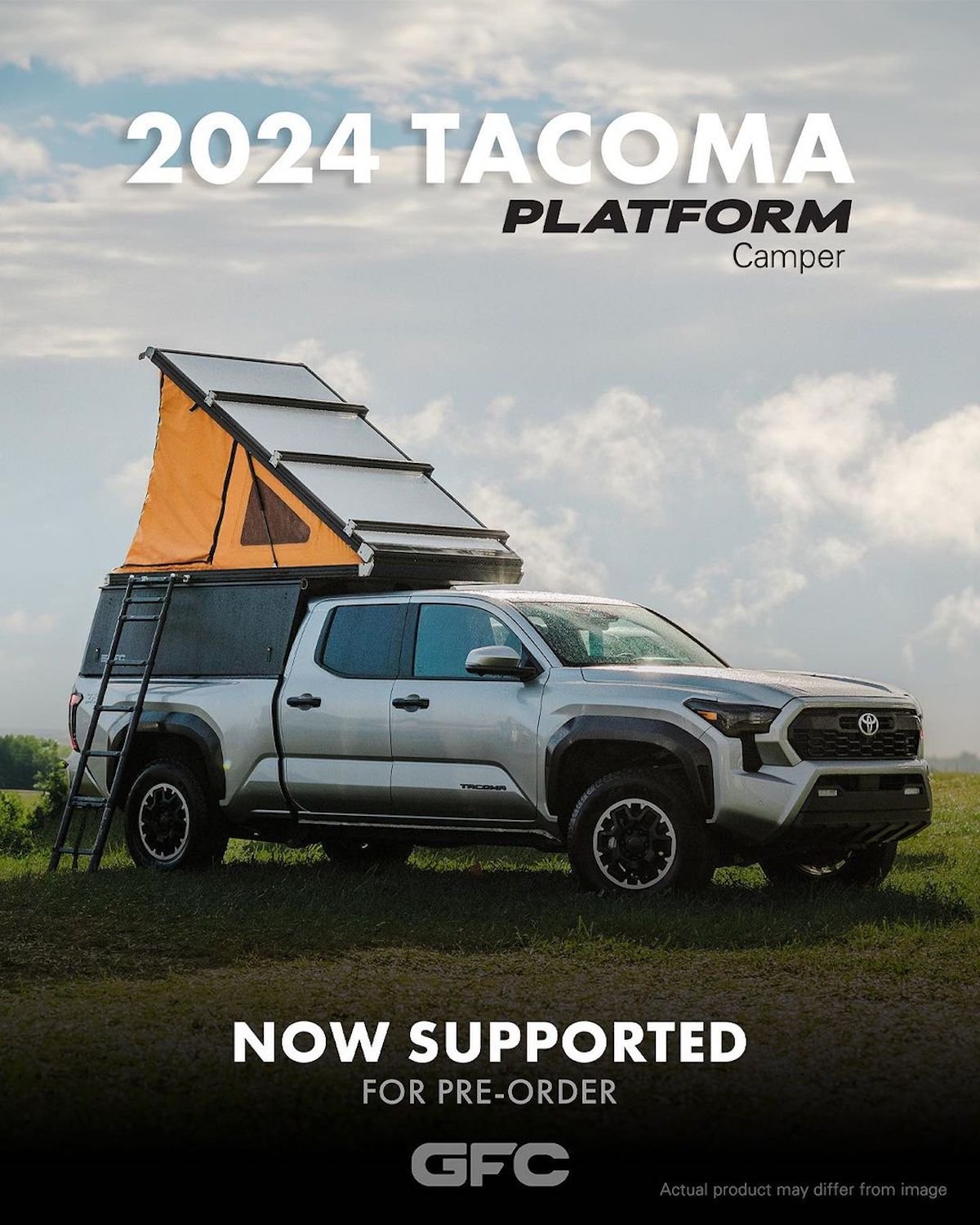 GFC Camper Topper & Chase Frame For 2024 Tacoma Now Available  2024 Tacoma  Forum (4th Gen) News, Specs, Models - 2.4L, Hybrid, TRD Pro, Trailhunter,  Off-Road, Sport, SR5 