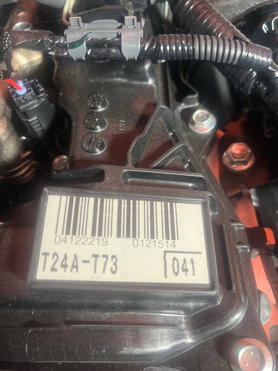 2024 Tacoma Engine built date image