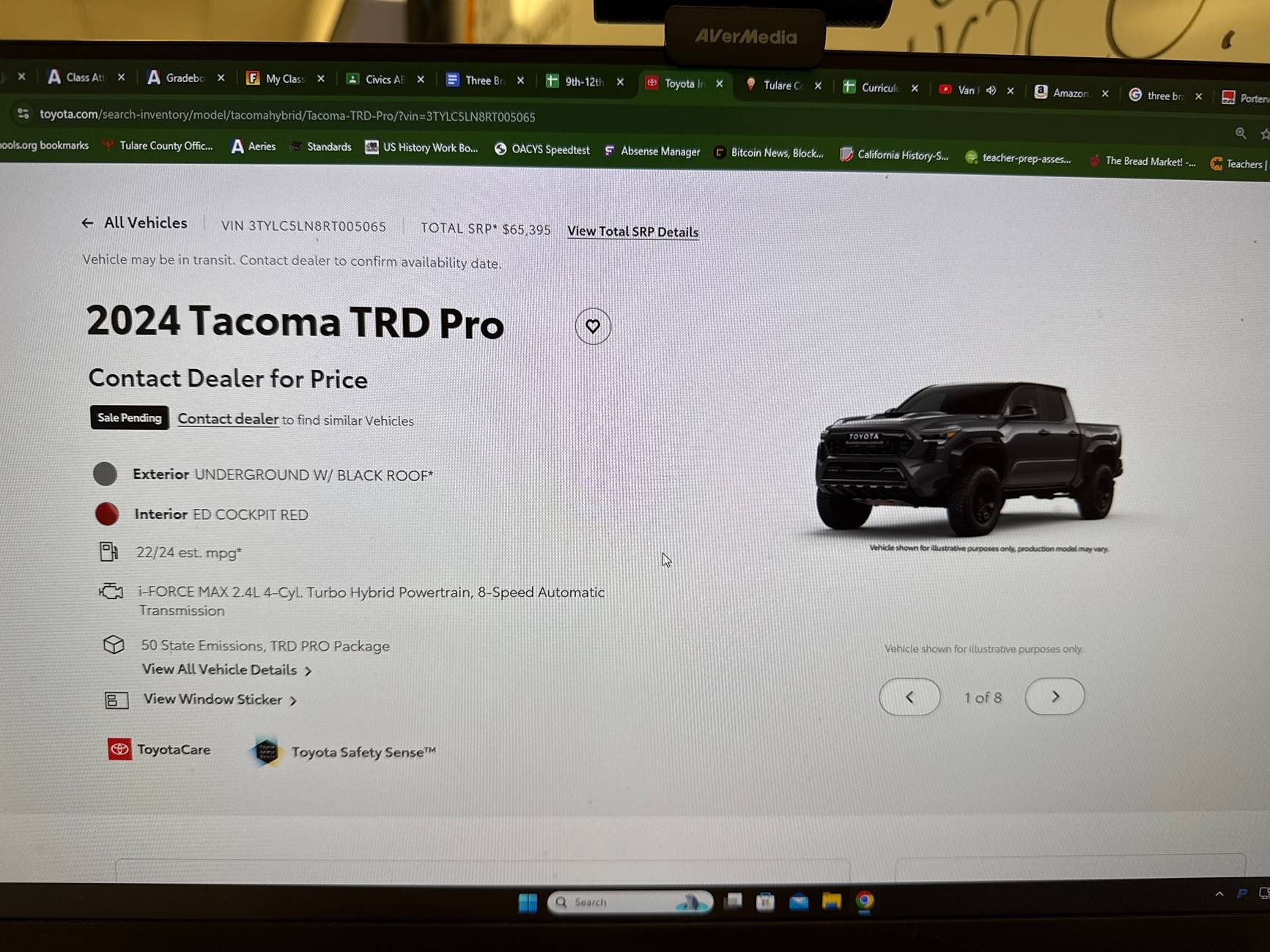 2024 Tacoma Answer: How long does it take from Production to Delivery of a Tacoma image