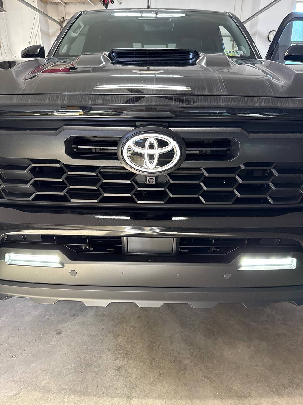 2024 Tacoma Illuminated Front Toyota Emblem (PT413-35240) - anyone install on front grill yet? image