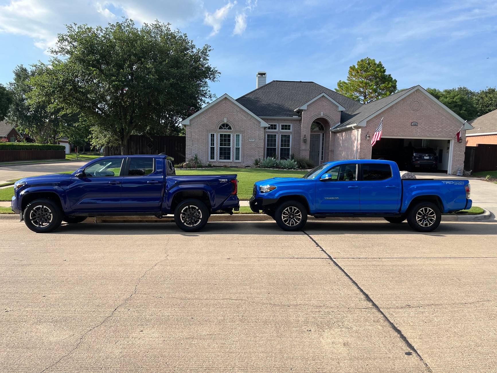 2024 Tacoma Couple of TRD Sport Easy Mods image2 copy