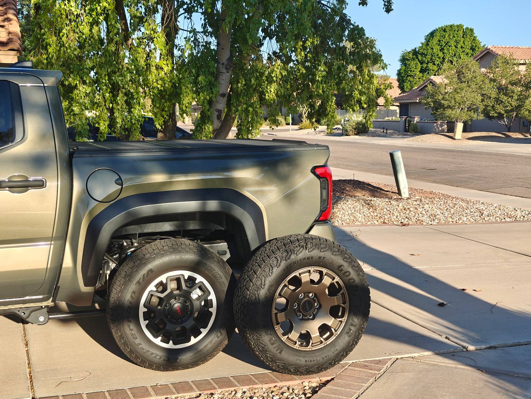 2024 Tacoma Trailhunter Wheels (265/70R18) on Stock 2024 TRD Off-Road IMG20240909172618