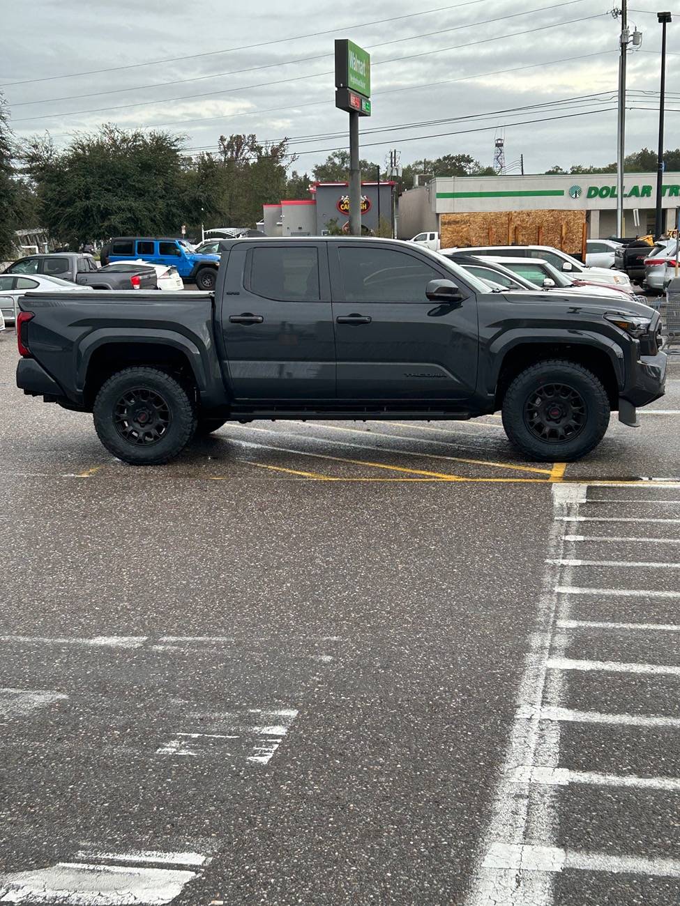 2024 Tacoma Got some new tires today - 275/70r18 Nitto Recon Grappler A/T. Let me what ya think! IMG_0302