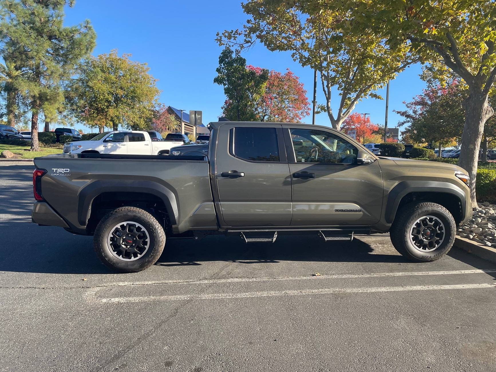 2024 Tacoma *UPDATE* - 285/17/R18 BF Goodrich KO3 tires on stock Trailhunter - before & after photos IMG_0599