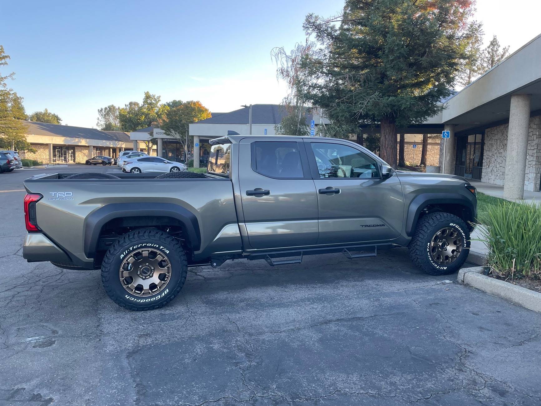 2024 Tacoma *UPDATE* - 285/17/R18 BF Goodrich KO3 tires on stock Trailhunter - before & after photos IMG_0600