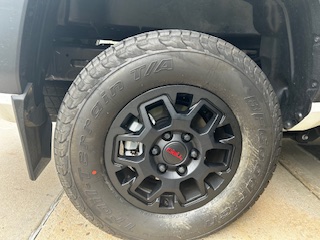 2024 Tacoma 2024 TRD Off-Road Wheels ... ugly outer ring. IMG_0616