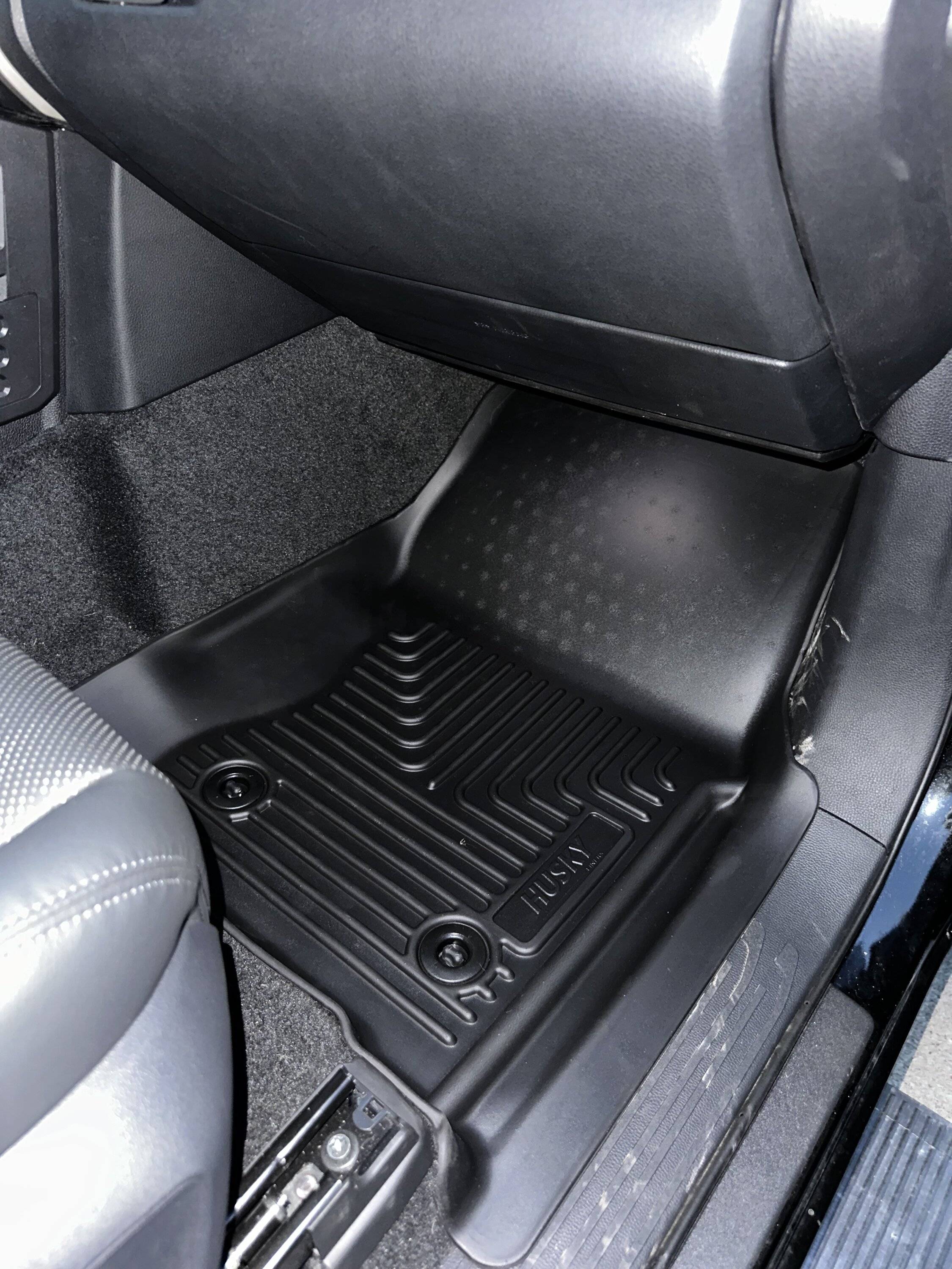 Husky floor mats installed manual transmission option fits automatic transmission 2024 Tacoma 2024 Tacoma Forum 4th Gen News Specs Models 2.4L Hybrid TRD Pro Trailhunter Off Road Sport SR5 Tacoma4G ...