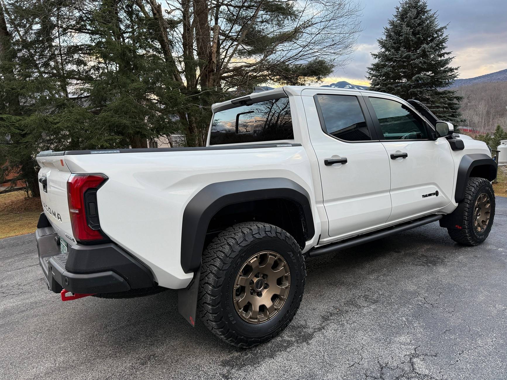 2024 Tacoma Skinny Mudflaps = Rock Chips on Bed & Fender Flares IMG_0814.JPG