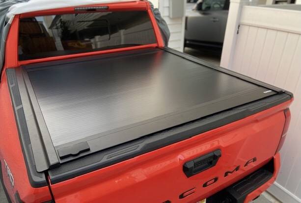 2024 Tacoma GatorTrax Retractable Tonneau Cover installed IMG_1092