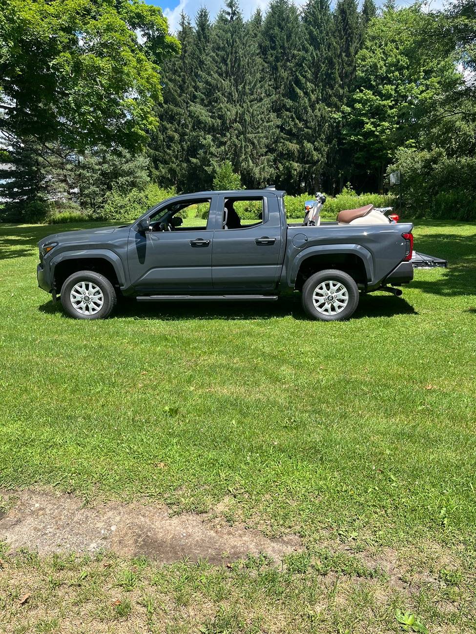 2024 Tacoma Ready to Ride! Hauling Dirt Bikes IMG_1373