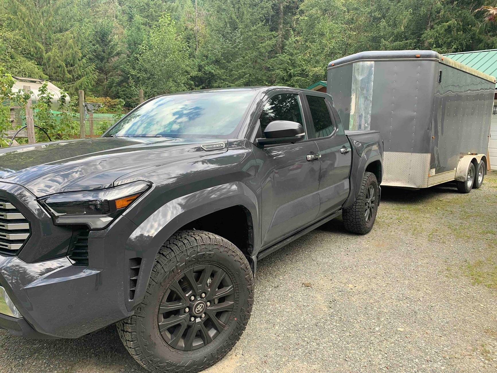 2024 Tacoma Towing weight distribution dialed in w/ new hitch IMG_1713