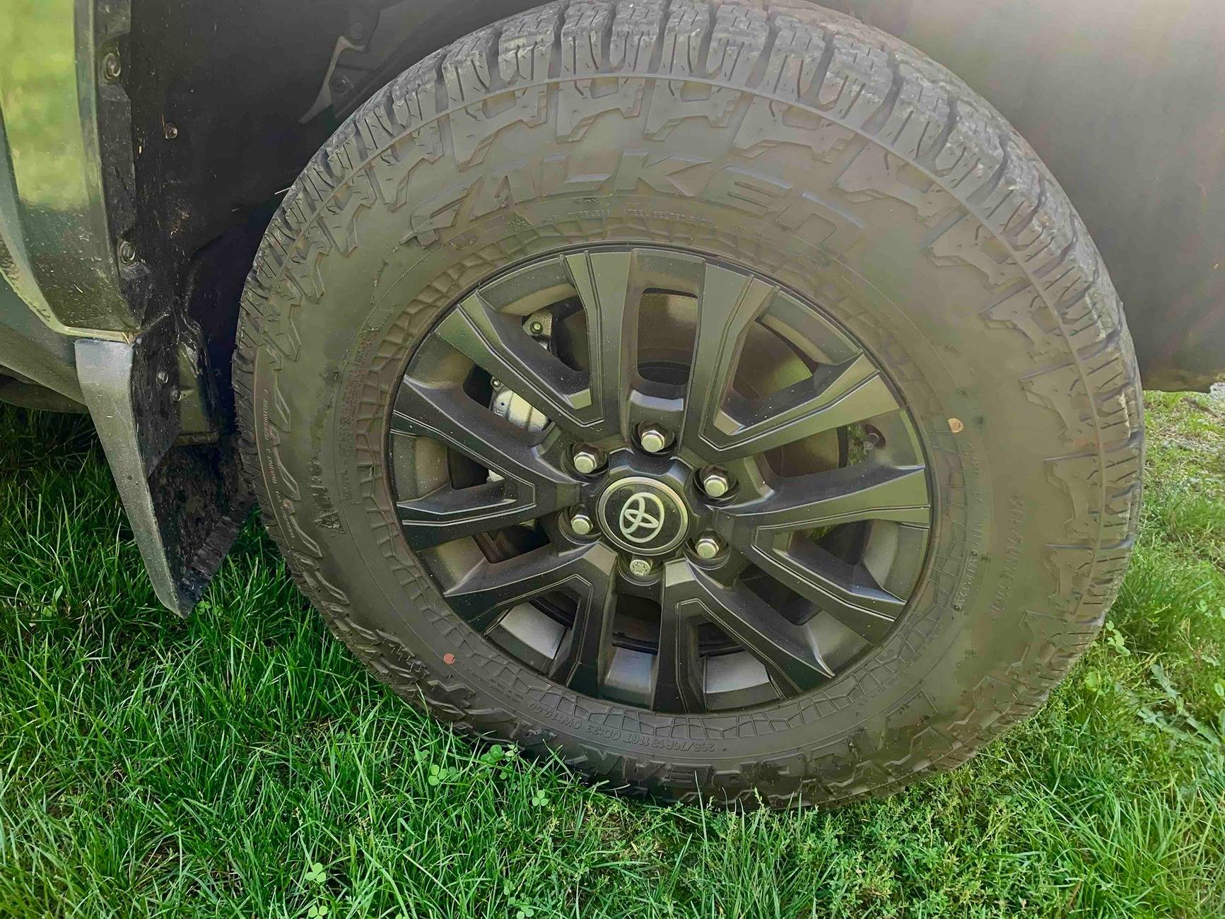 2024 Tacoma Tire upgrade: 265/70R18 Falken tires IMG_1717