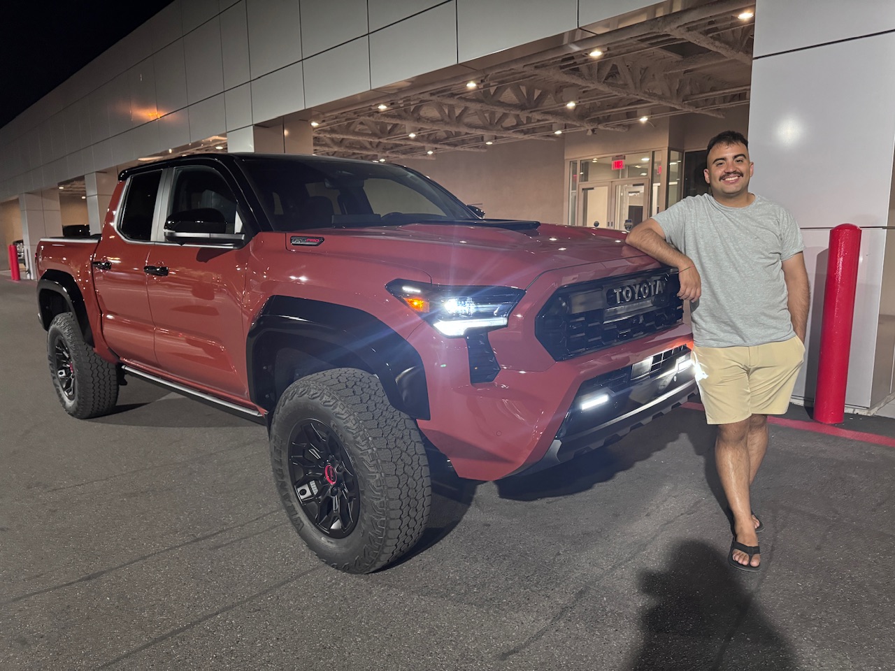 2024 Tacoma The First 2024 Tacoma TRD PRO (Terra) in Las Vegas is Mine! IMG_1904