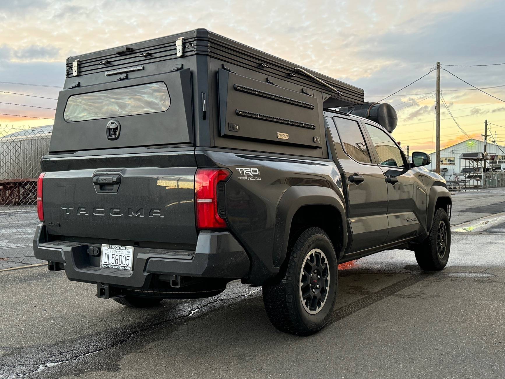 2024 Tacoma BYND 4x4 wedge camper installed IMG_1917