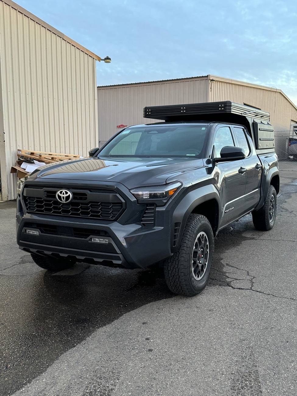 2024 Tacoma BYND 4x4 wedge camper installed IMG_1921