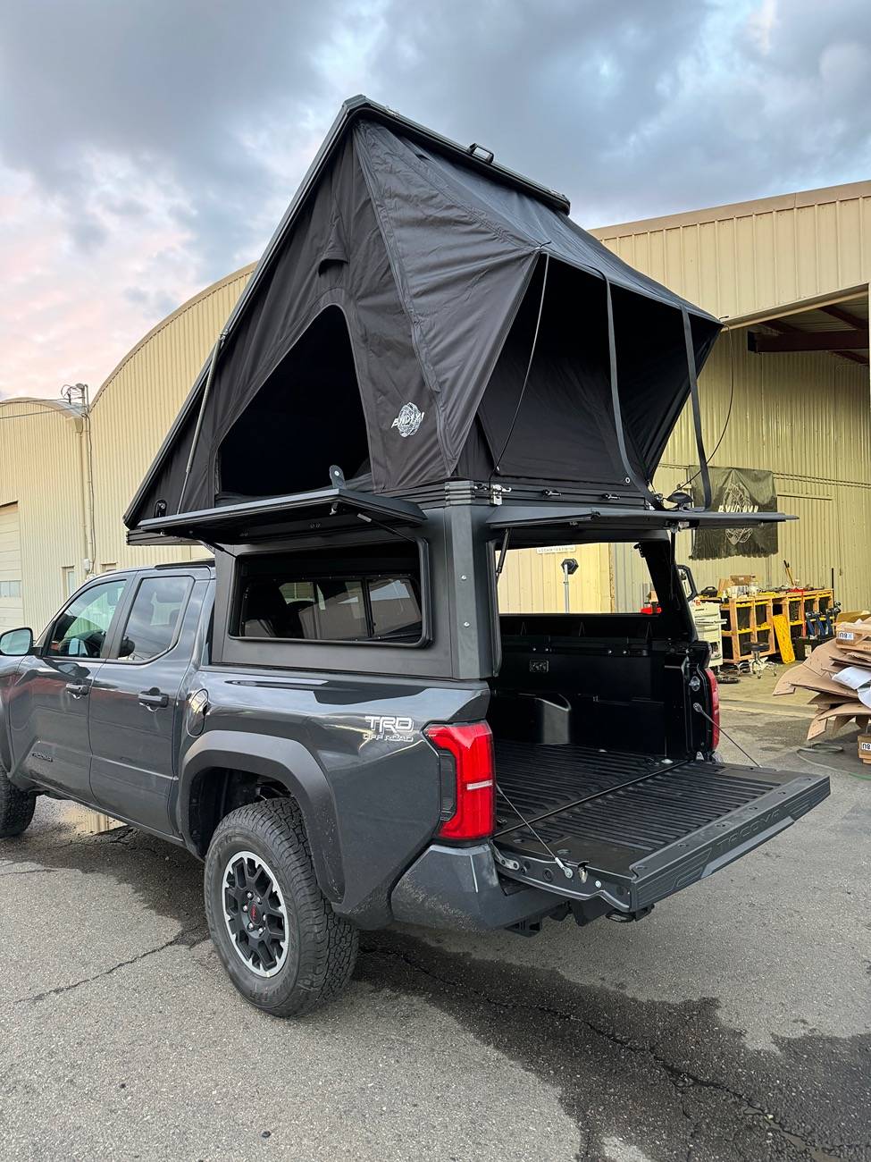 2024 Tacoma BYND 4x4 wedge camper installed IMG_1922