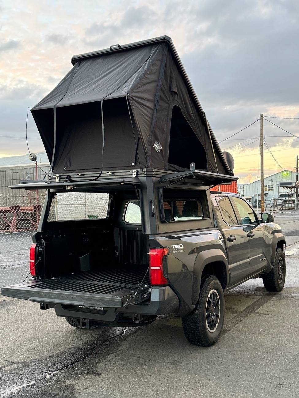 2024 Tacoma BYND 4x4 wedge camper installed IMG_1924