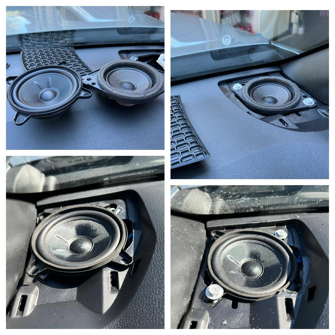 2024 Tacoma Replaced factory dash speakers (non-JBL) with FaitalPRO speakers IMG_2311