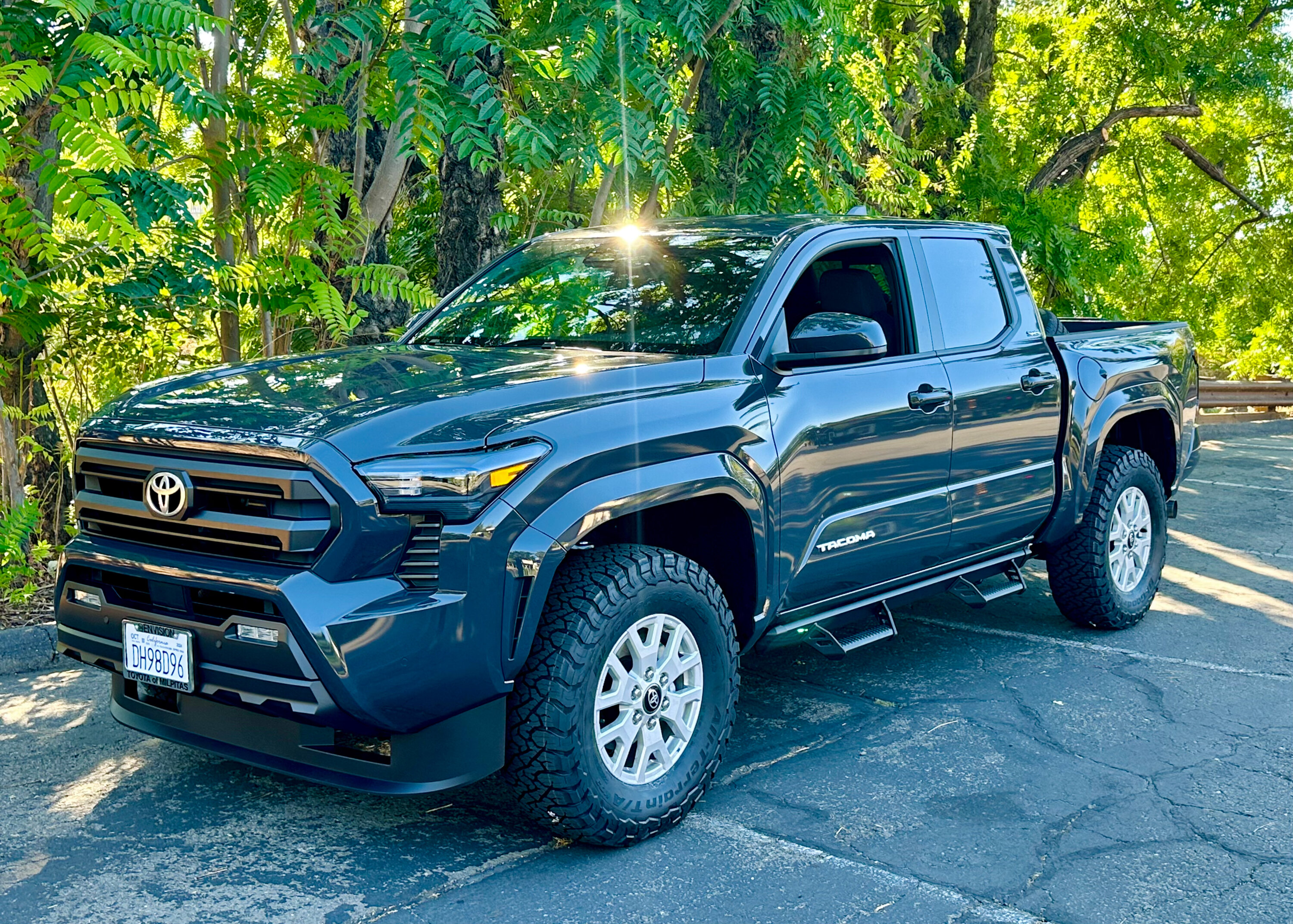 2024 Tacoma 285-70-17 KO3 tires do fit on a bone stock 2024 Tacoma SR5 IMG_2344