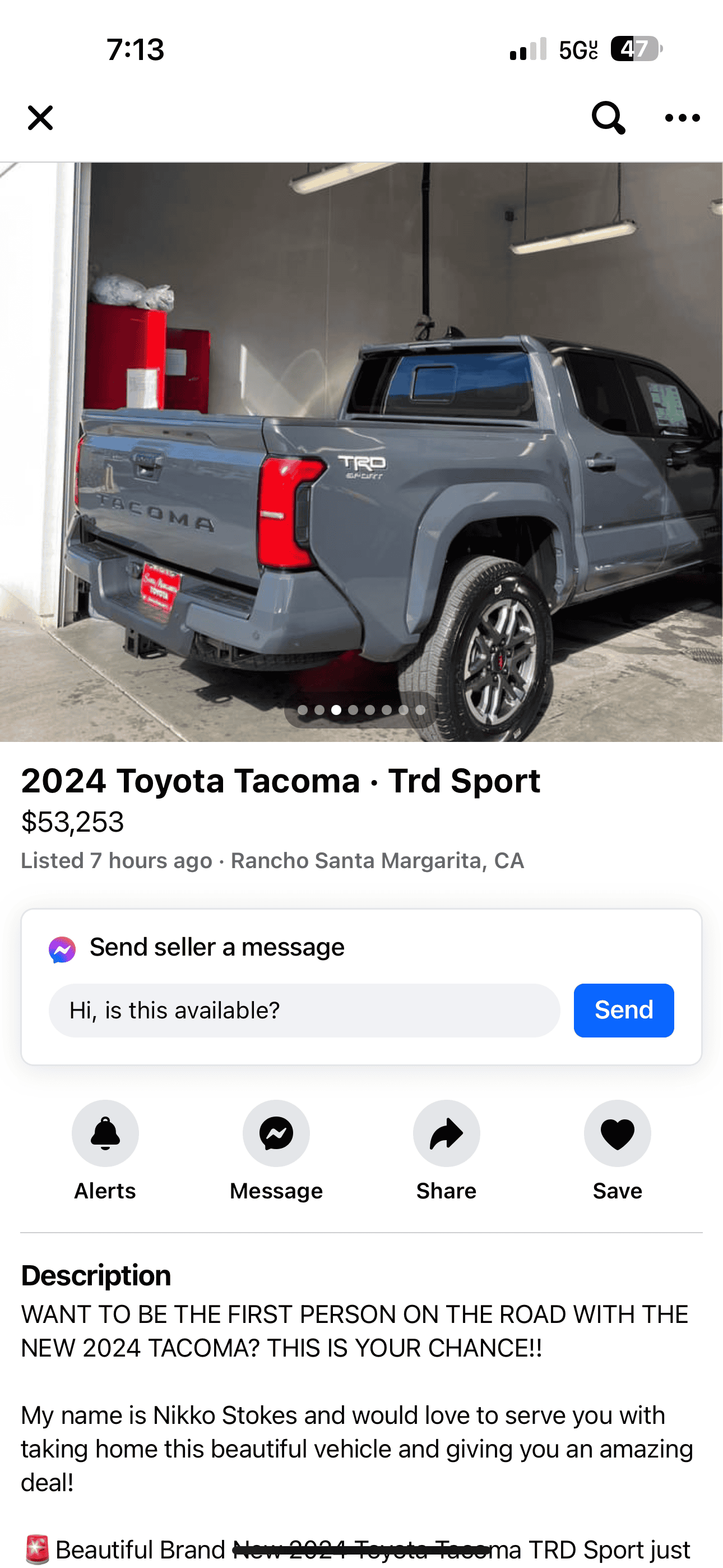 2024 Tacoma Any ETAs yet or still in QC hold? IMG_2525