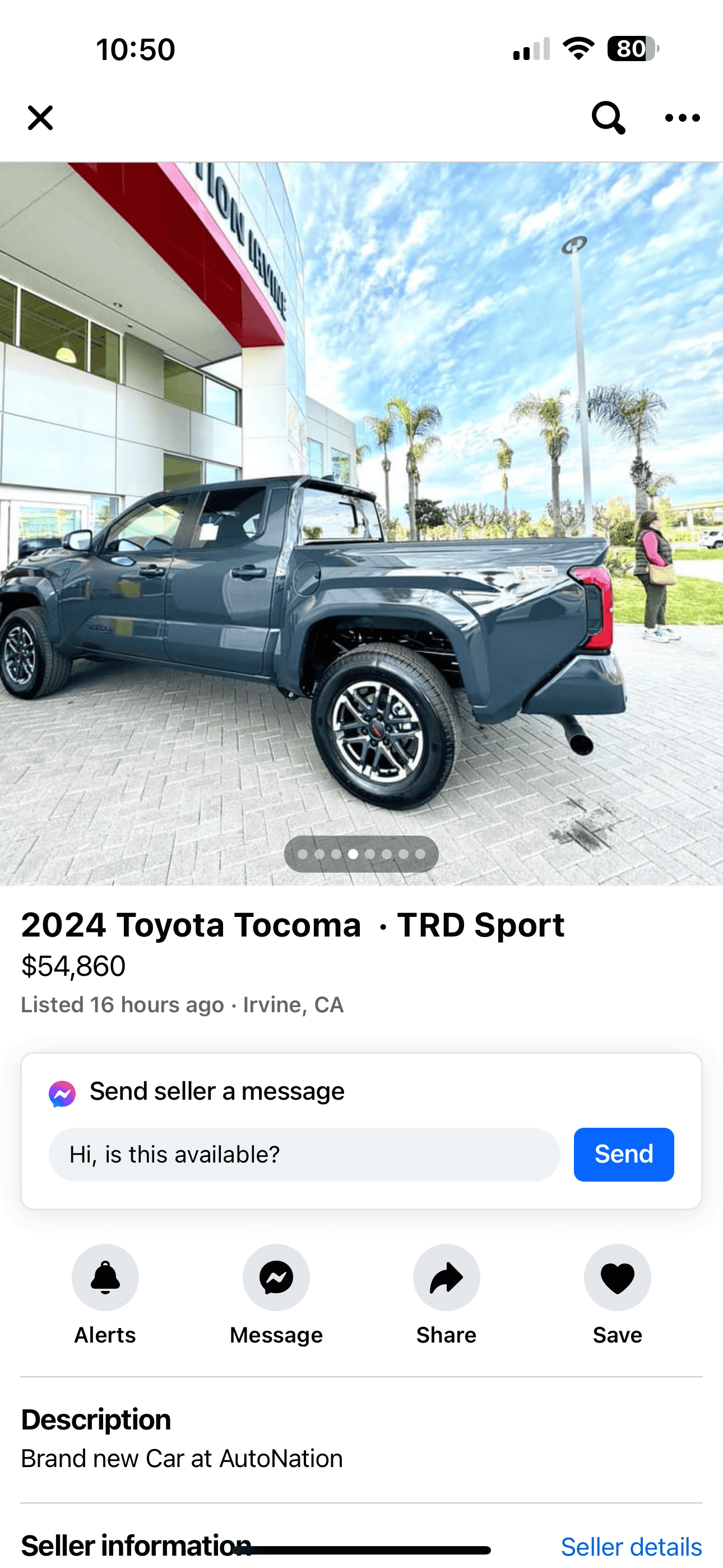 2024 Tacoma First 2024 Tacoma TRD Off-Road (Underground) Delivered to Four Stars Toyota IMG_2527