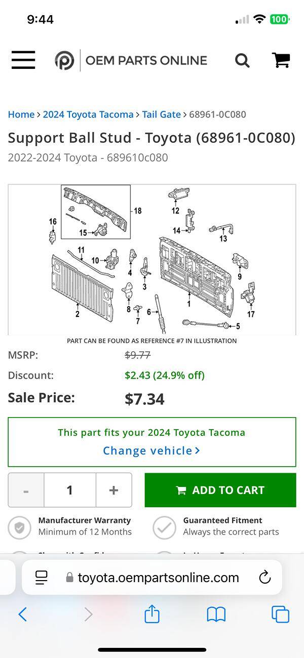 2024 Tacoma Tail Gate Assist (SR5) ? IMG_2705