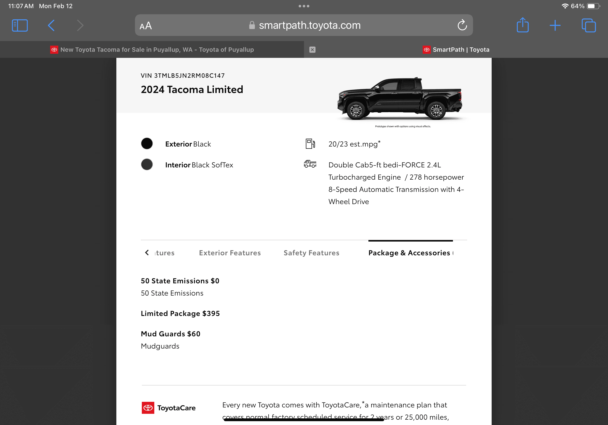 2024 Tacoma $500-1000 under invocieon 2024 Tacomas! 💵 Purchase & Leasing IMG_2721