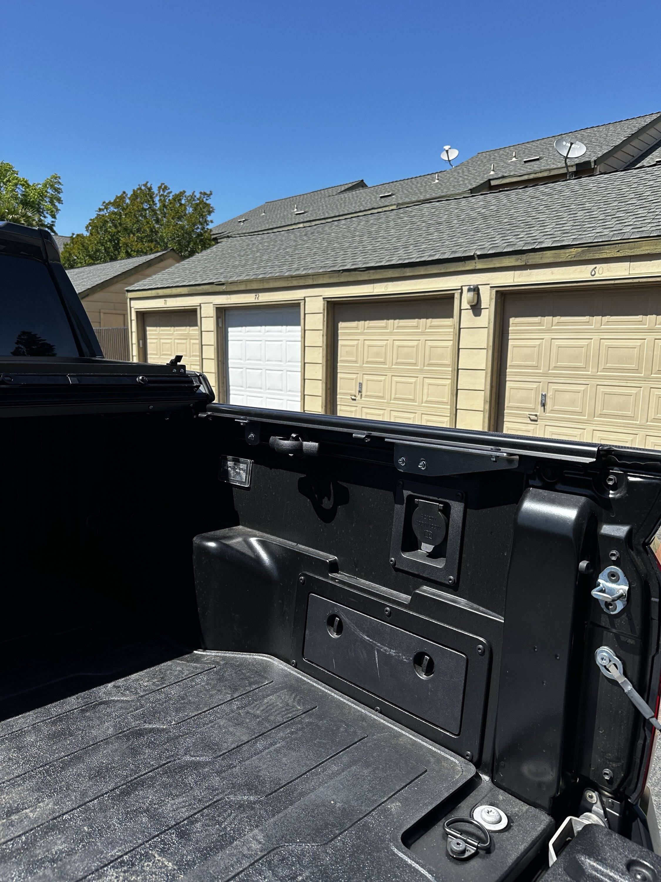 2024 Tacoma LoMax Stance hard tri fold tonneau cover installed IMG_2935.JPG