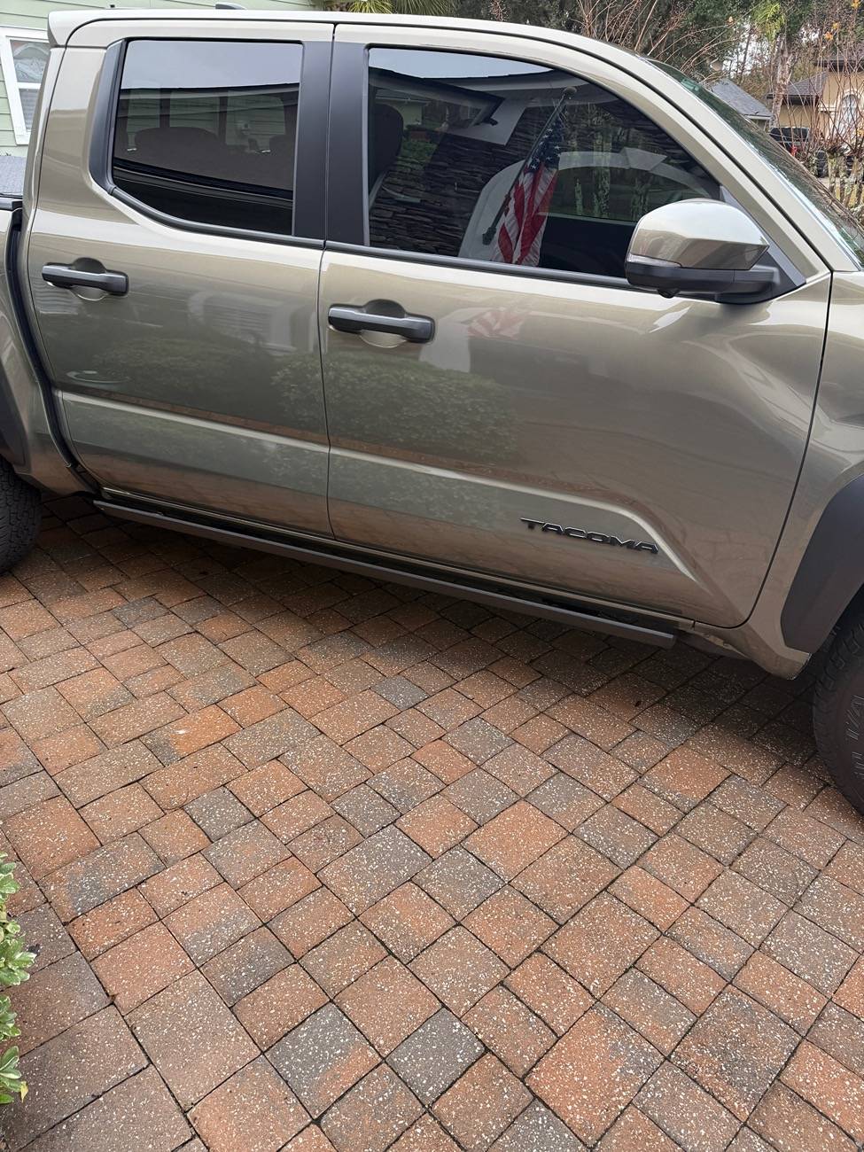 2024 Tacoma Tundra Lumastep Running Boards fitment on a Tacoma IMG_3522.JPG