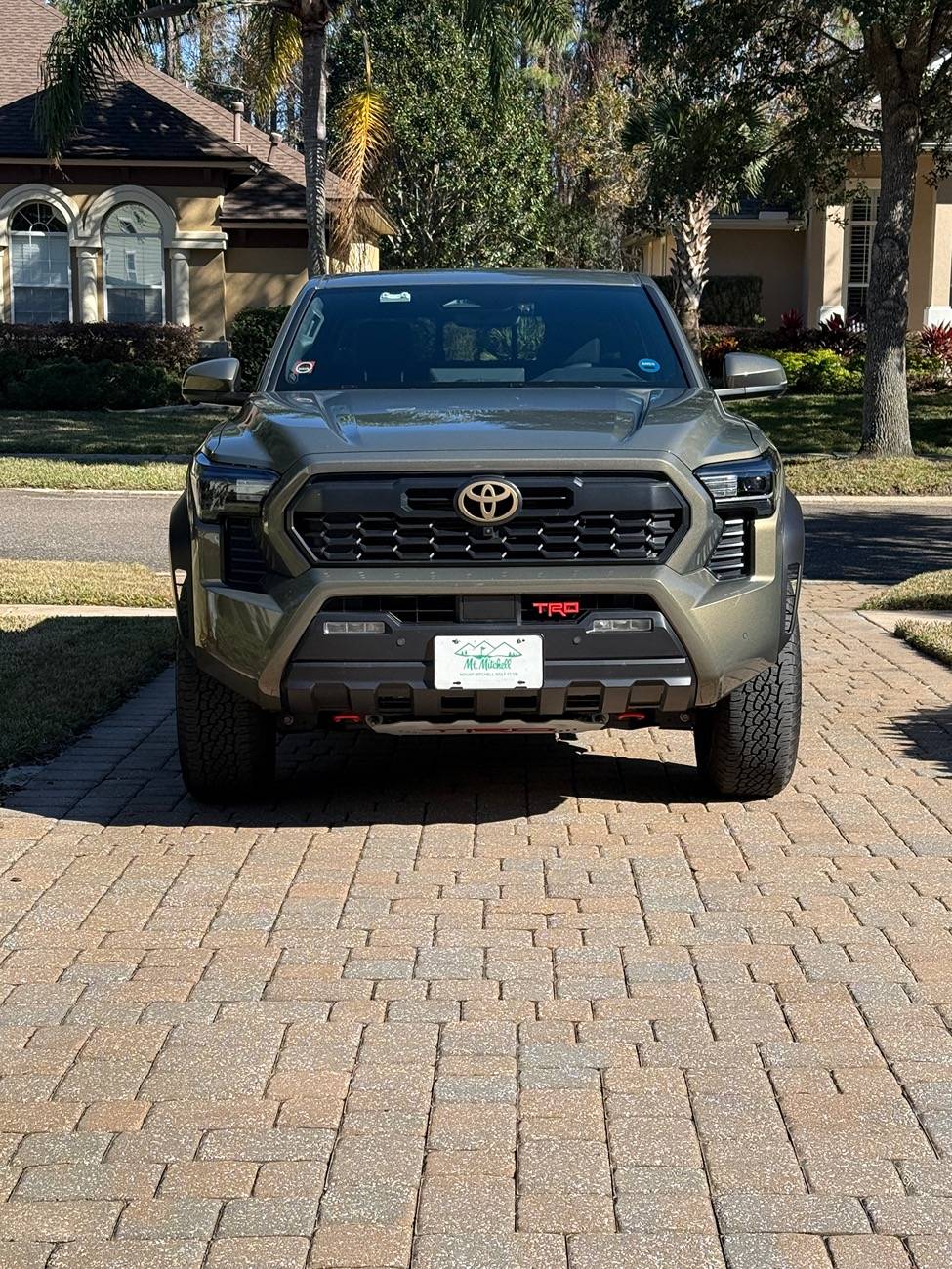 2024 Tacoma TRD Pro Front Skid Plate installed w/ Trailhunter Transfer Case Skid Plate on TRD Off-Road IMG_3535.JPG