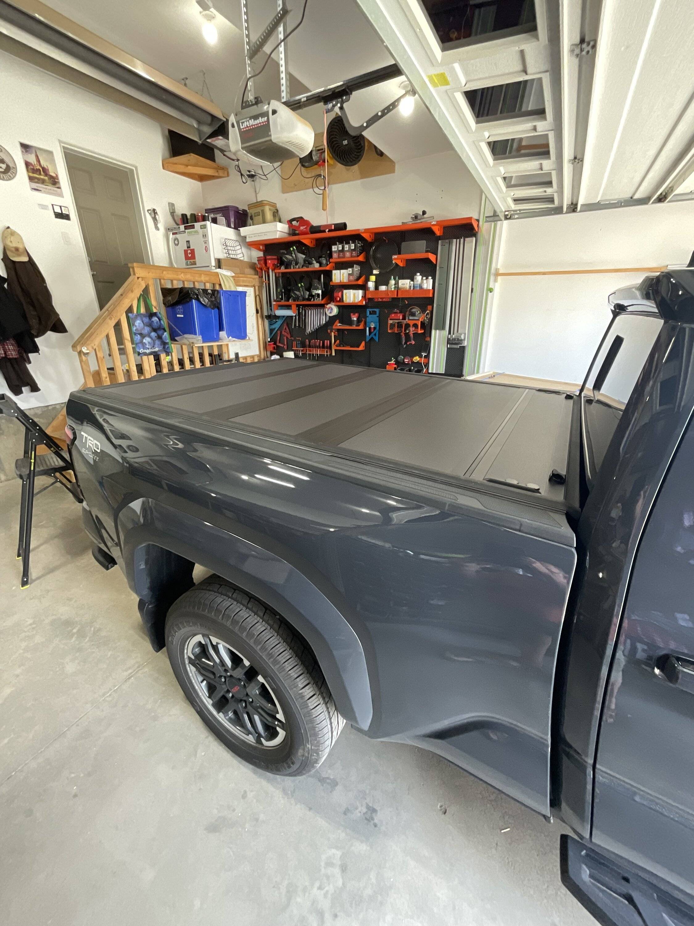 2024 Tacoma OEM Trifold Hard Tonneau Cover PT954-35240 installed on 2024 Tacoma IMG_3983