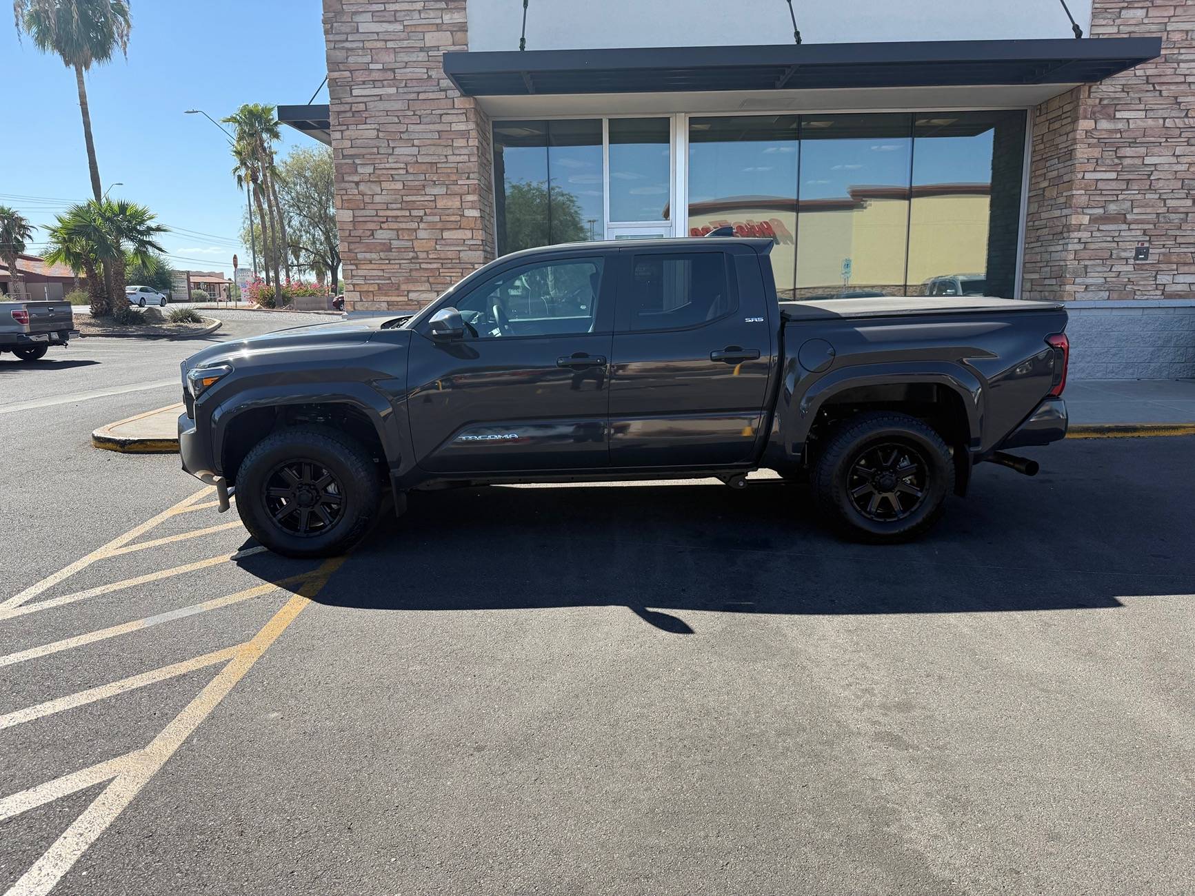 2024 Tacoma 2024 Tacoma SR5 265/70 R17 stock suspension Ultra Crusher Wheel with+25 offset IMG_3995