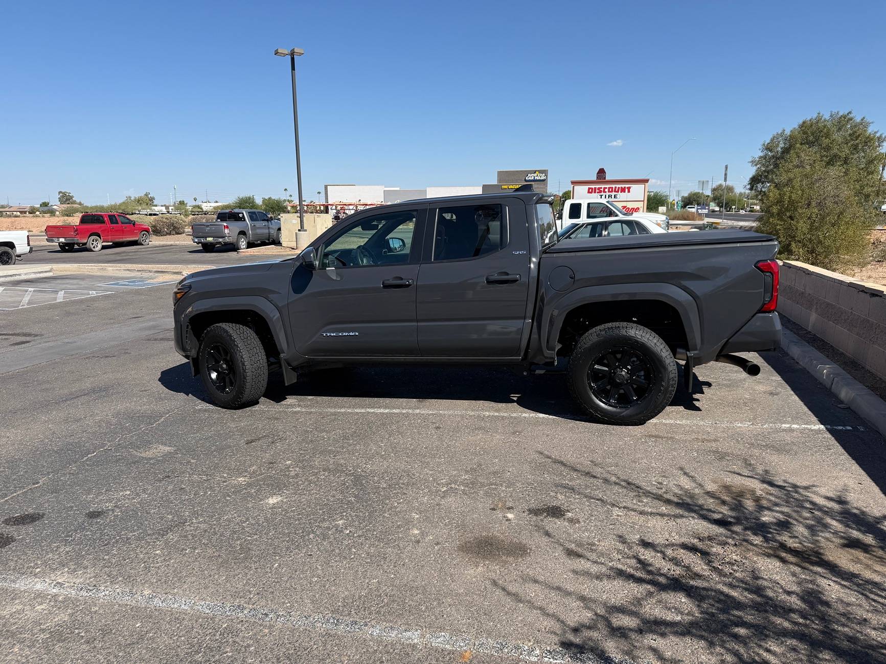 2024 Tacoma 2024 Tacoma SR5 265/70 R17 stock suspension Ultra Crusher Wheel with+25 offset IMG_3996